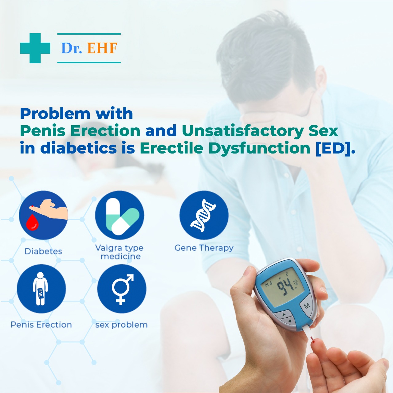 Problem With Penis Erection And Unsatisfactory Sex In Diabetics